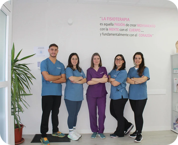 Equipo de fisioterapeutas de Fisiocalma