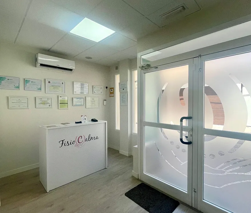 Interior de la clínica Fisiocalma