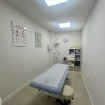 La clínica sala de masajes